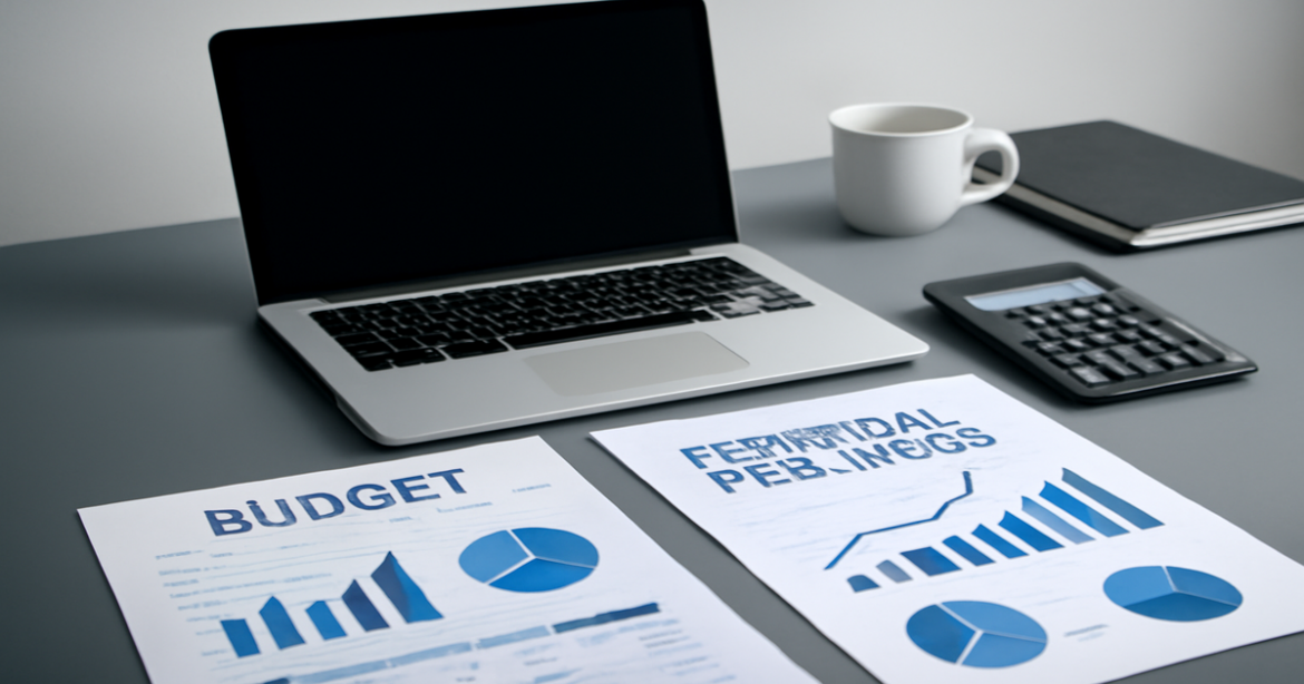 Professional image depicting financial literacy tools for youth, highlighting budgeting and finance.