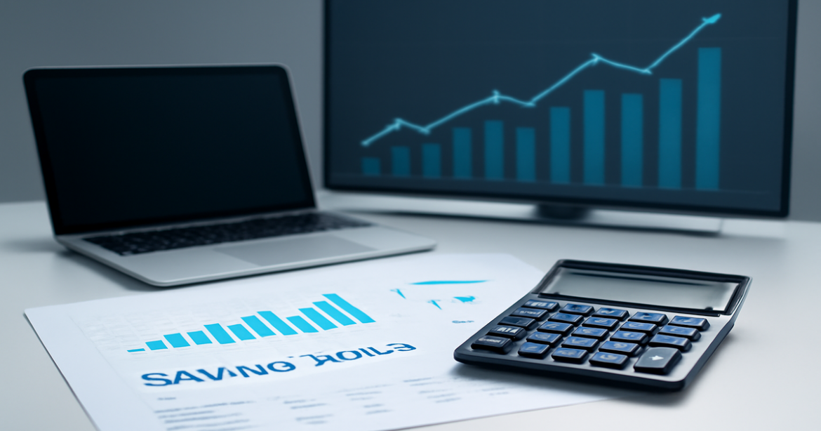 Explore effective способы сбережения money with our professional finance workspace image.