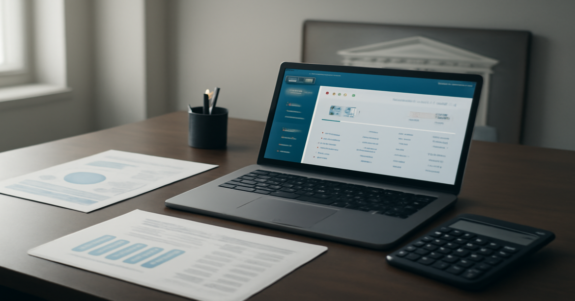 Professional image representing расчетно-кассовое обслуживание in a banking and finance context.