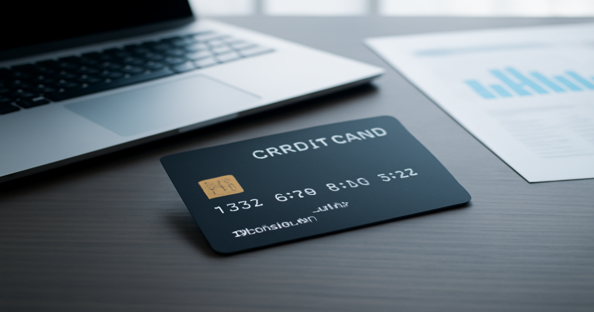 Professional image of a credit card symbolizing financial management and banking.