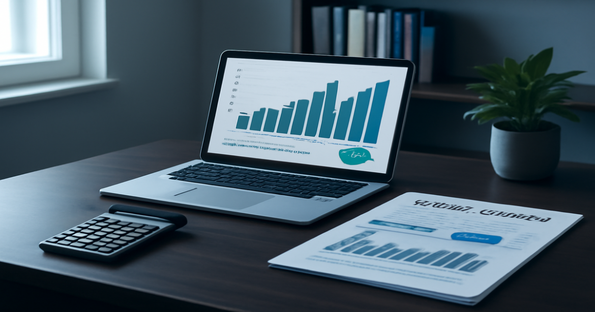 Professional image of financial planning tools in a workspace, emphasizing effective financial management.