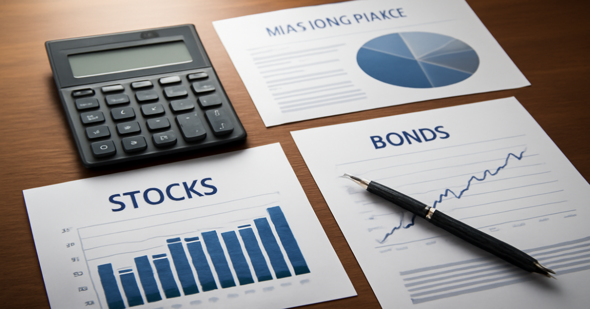 Professional image showcasing investment products for financial literacy and smart investing.