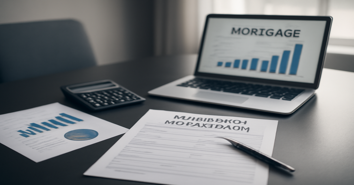 Professional image related to ипотека, showcasing mortgage application process in a modern office.
