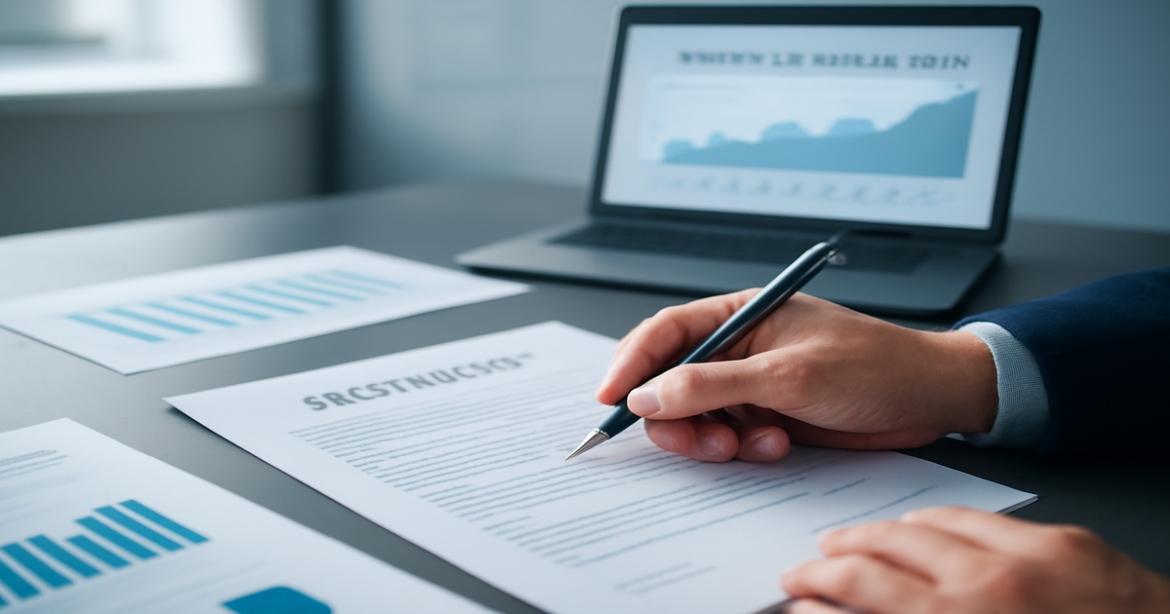 High-quality image depicting mortgage documents relevant to ипотека 2023.