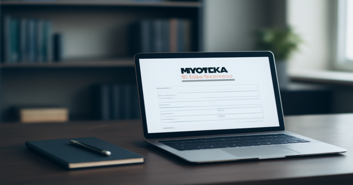 A professional banking office scene with a focus on ипотека mortgage application details.