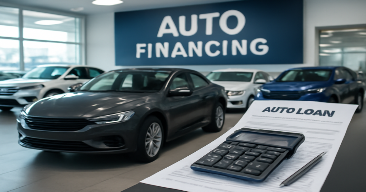 Professional image illustrating the concept of кредит на автомобиль for auto loans in 2026.