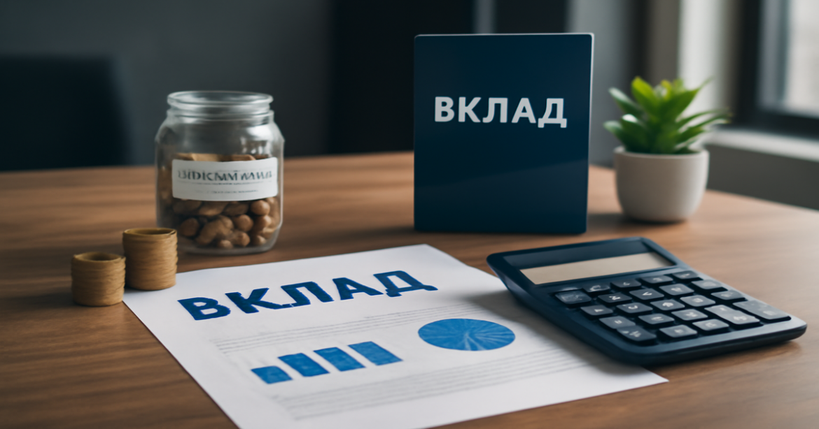 Professional image of a banking environment illustrating вклад and financial planning.