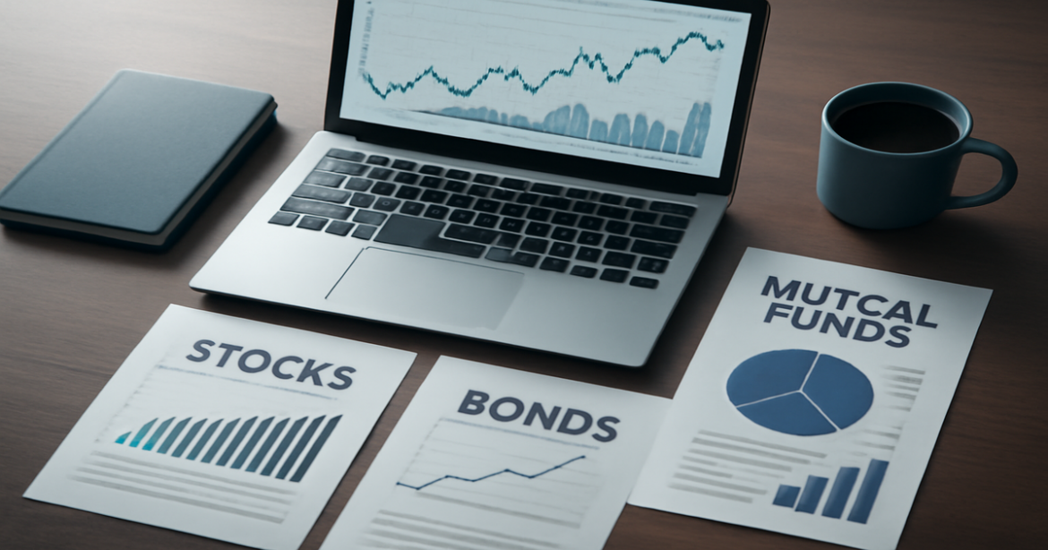 Explore various инвестиционные продукты for achieving financial goals in a professional setting.