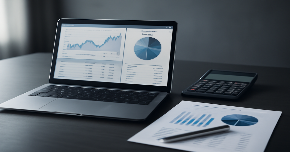 High-quality image of financial services tools for effective budget management in Russia.