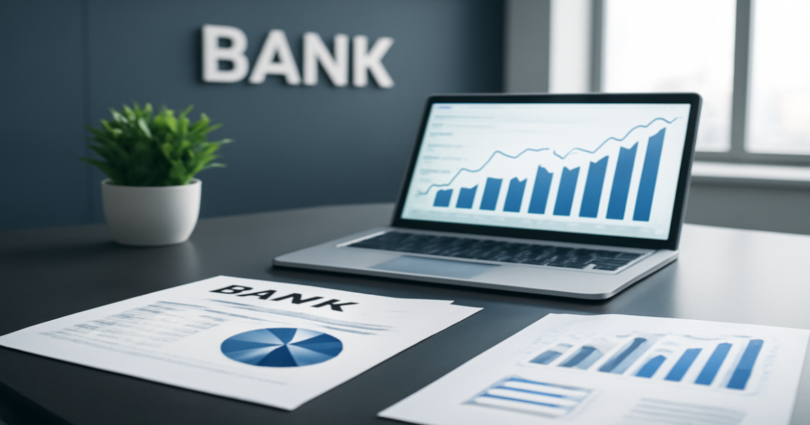 Image of a professional banking setup illustrating лучшие вклады 2023 for financial guidance.