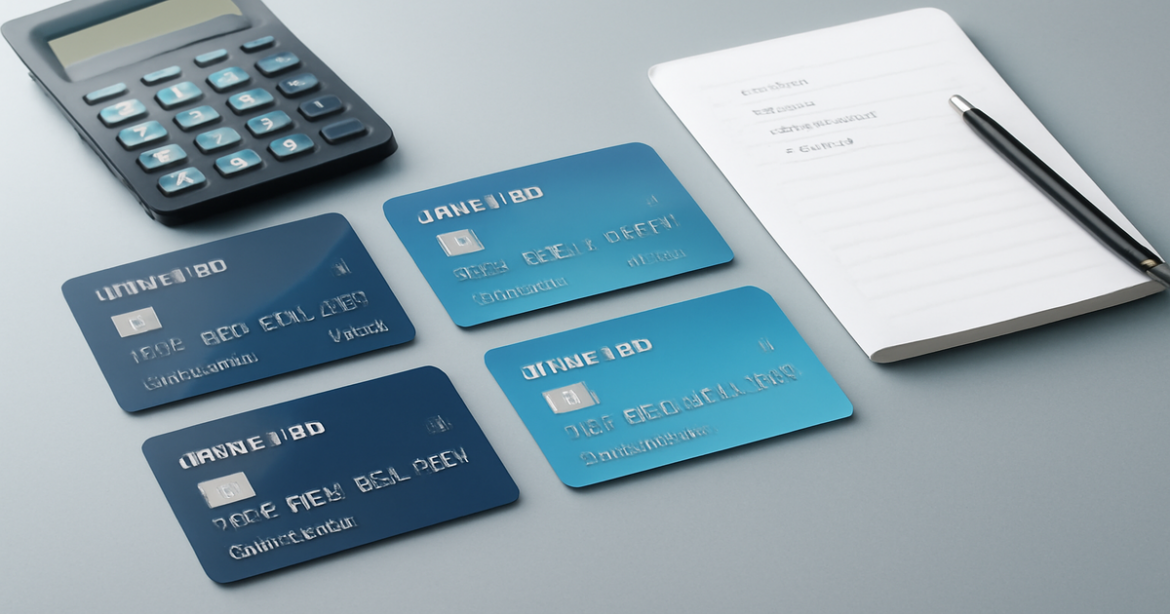 Comparison of debit cards for choosing the best card with minimal fees and maximum benefits.