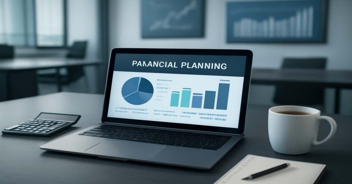 A professional workspace illustrating финансовая грамотность and effective personal finance management.