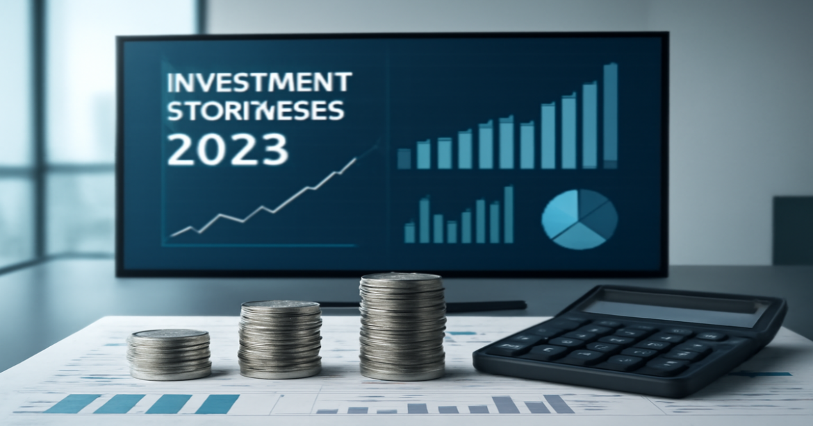 Professional image representing инвестиции in finance, showcasing charts and money in a modern office.