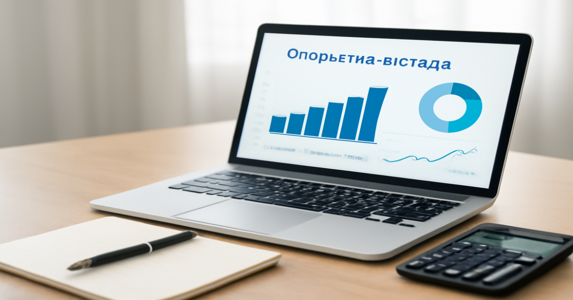 Professional image illustrating открытие вклада with financial tools and graphs for a trustworthy atmosphere.