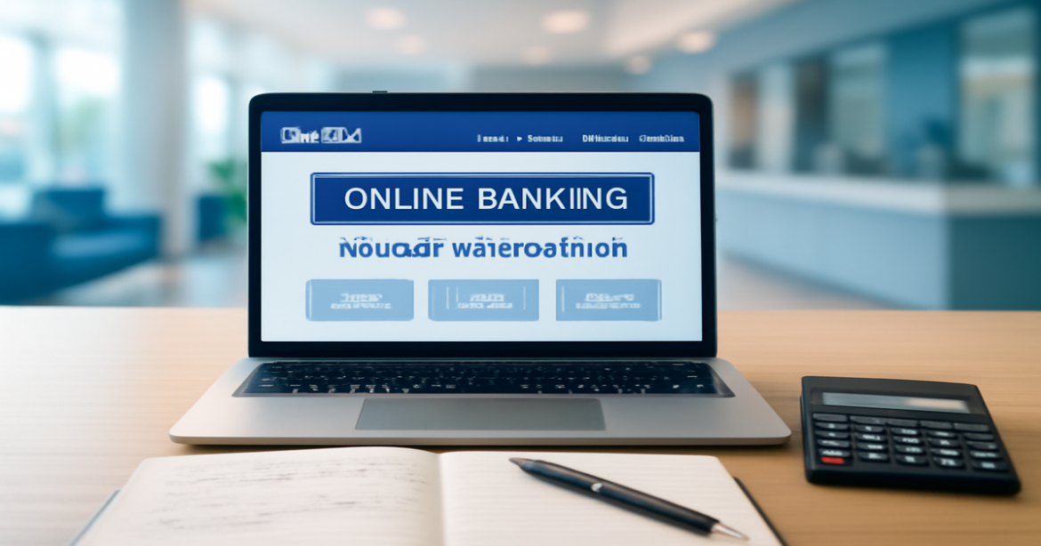 A professional banking scene illustrating the process of choosing a вклад.