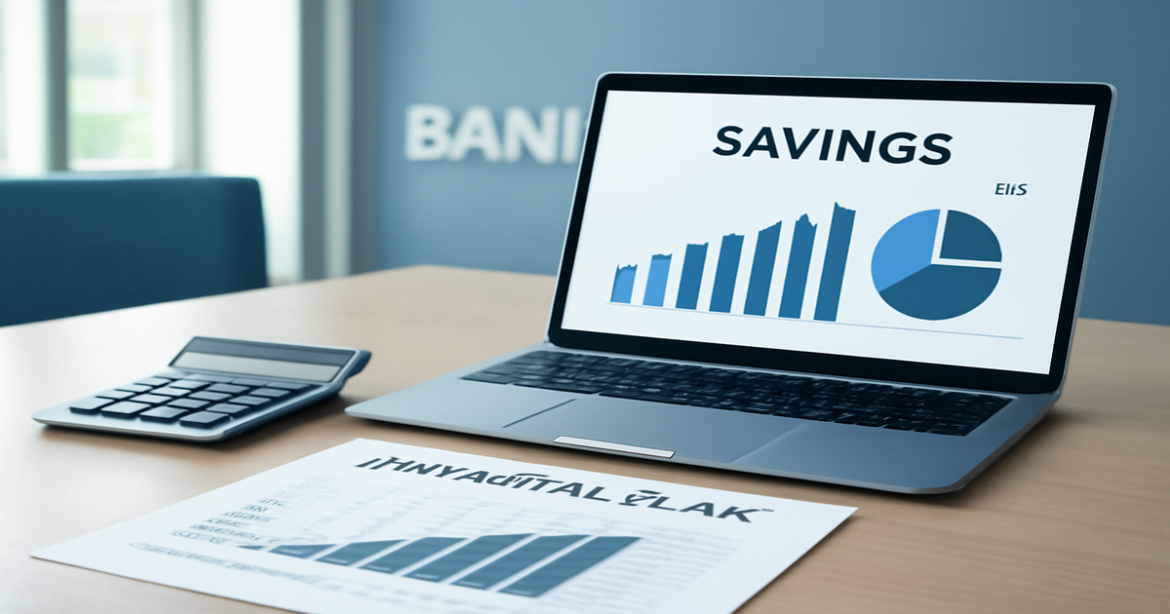 An image illustrating the правильный выбор вклада in a professional banking environment, emphasizing financial security.