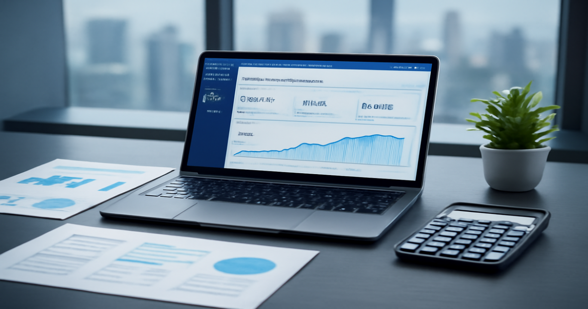 Professional workspace image symbolizing финансовая грамотность for financial management and advice.