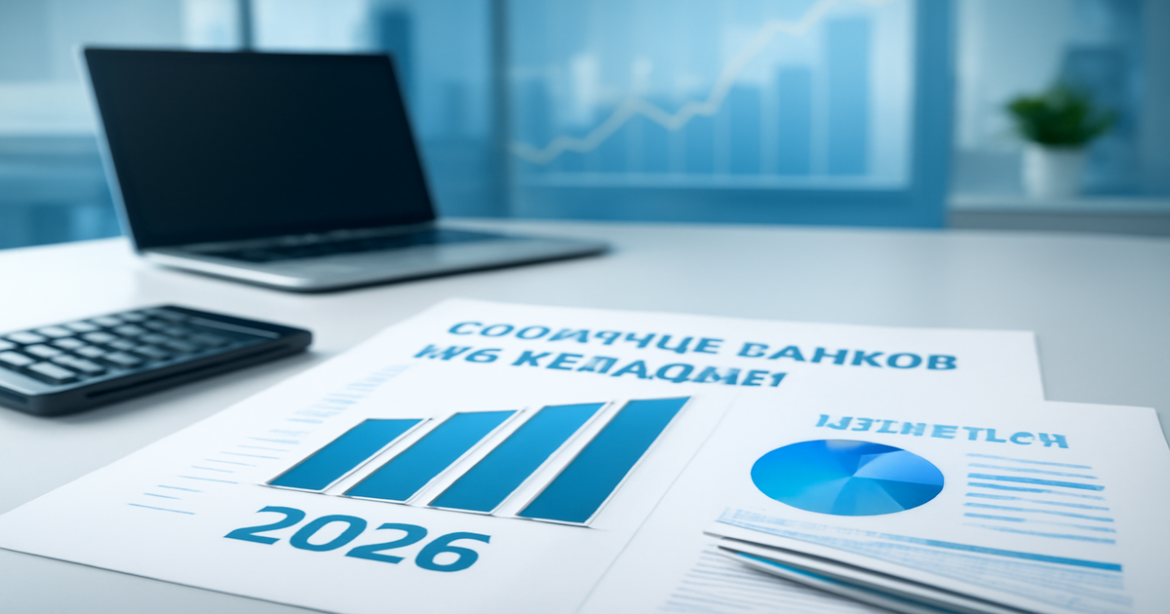 Professional image illustrating сравнение банков по вкладам for 2026, focusing on finance and savings.