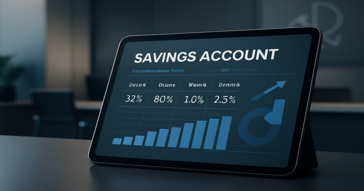 Professional image illustrating сравнение вкладов with a focus on savings account options.