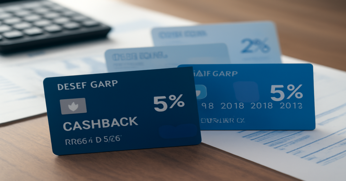 A collection of debit cards highlighting high cashback offers for savvy shoppers.
