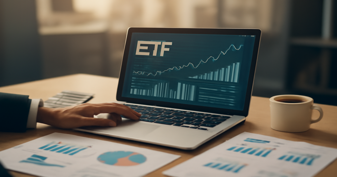 Investments in ETF: A professional image of financial analysis and investment strategy.