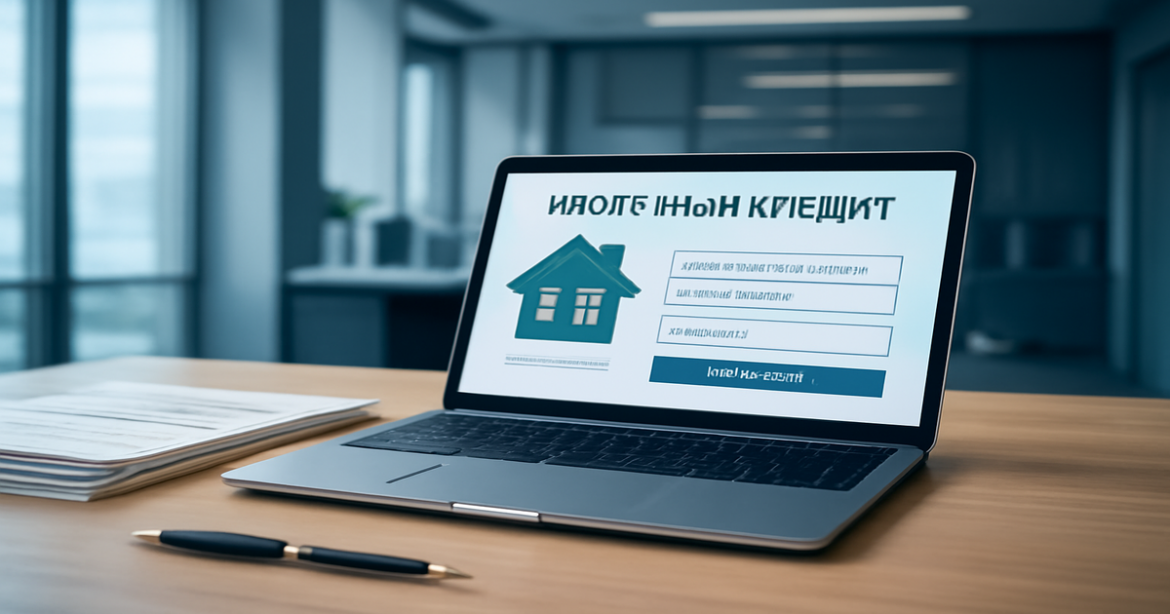 Professional image illustrating ипотечный кредит in a modern banking environment.
