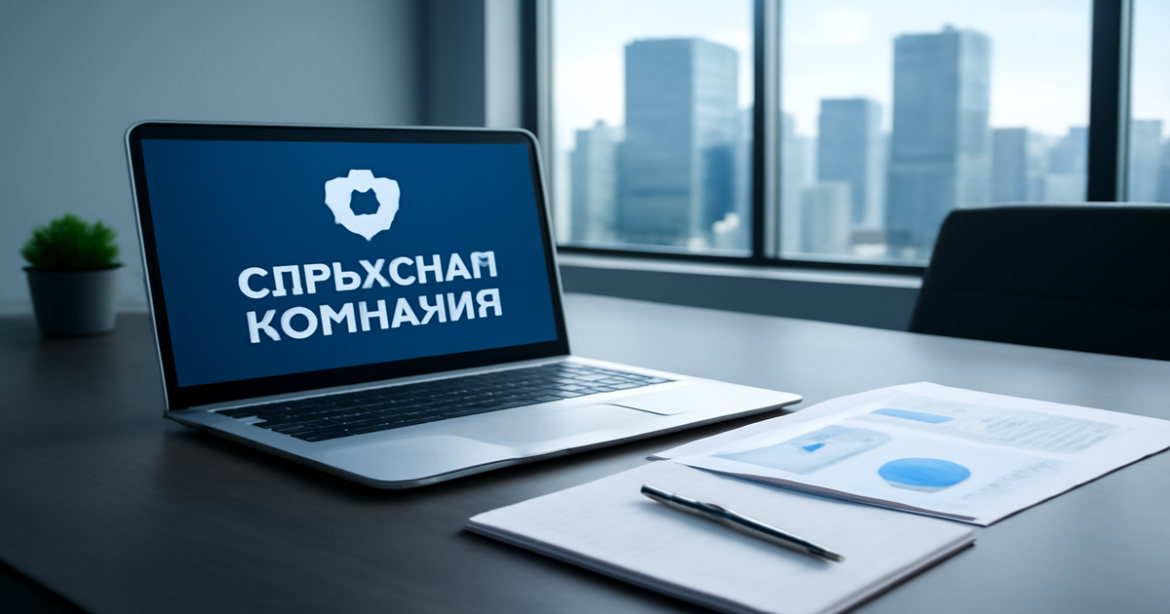 Professional office scene for choosing a страховая компания, highlighting finance and trust.