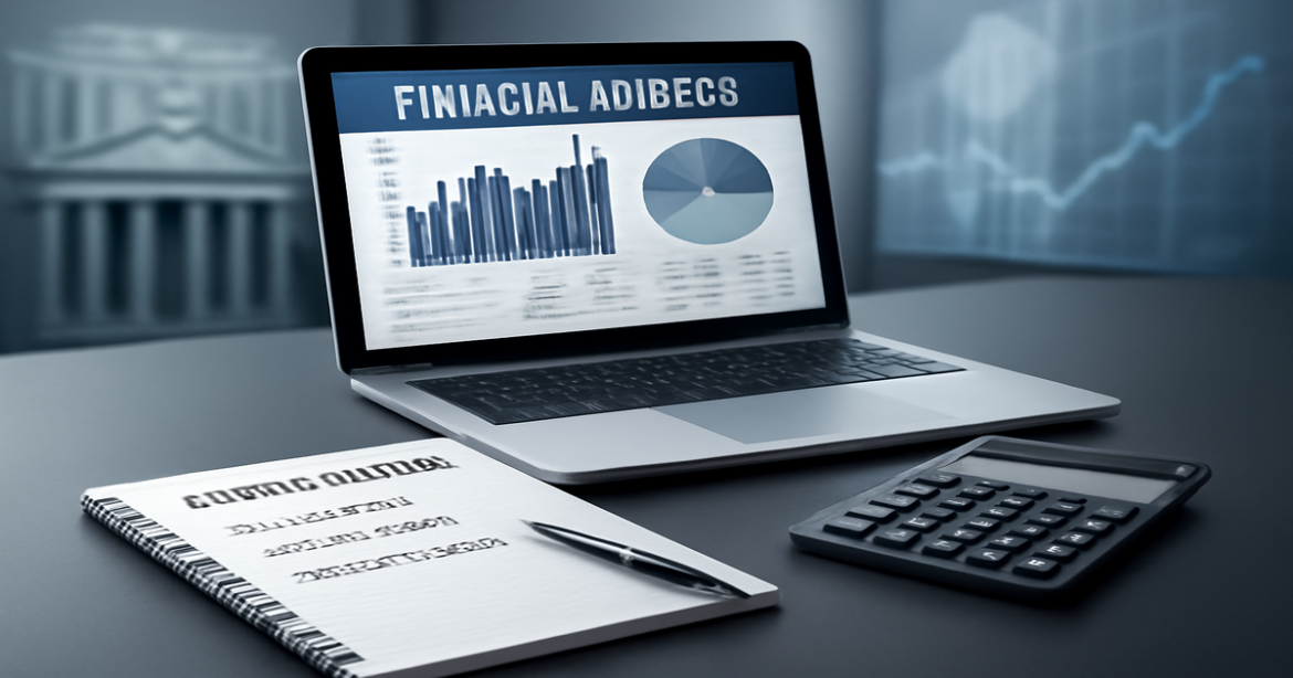 Explore credits with a professional workspace image that reflects financial analysis and decision-making.