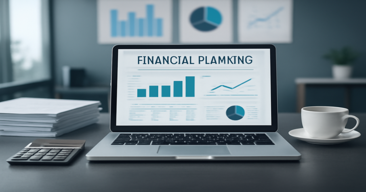 An organized workspace showcasing financial planning tools for effective budget management.