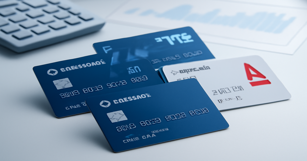A professional image comparing debit cards for banking services, highlighting the primary keyword 'дебетовая карта'.