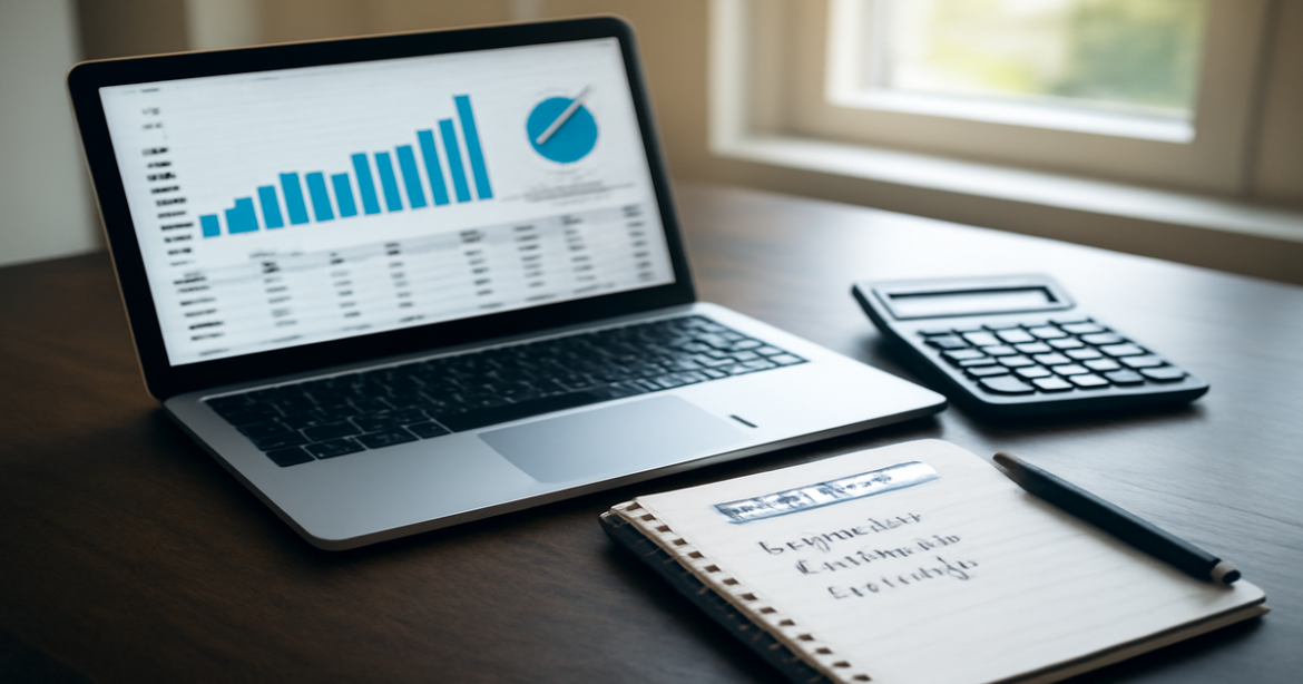 Professional workspace image illustrating финансовая грамотность and effective financial management.